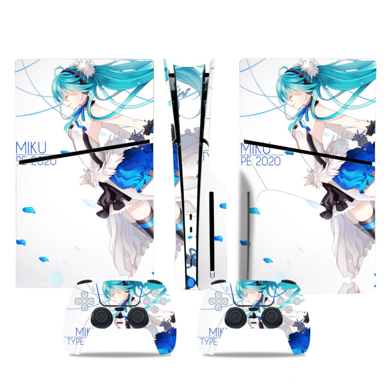 Hatsune Miku Type 2020 PS5 Slim Skin Sticker Cover