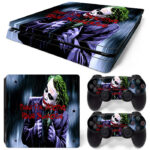 Attitude Joker Art PS4 Slim Skin Sticker Cover