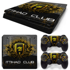 Al-Ittihad Club Symbol PS4 Slim Skin Sticker Cover