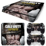 Call Of Duty: WWII PS4 Slim Skin Sticker Cover Design 1