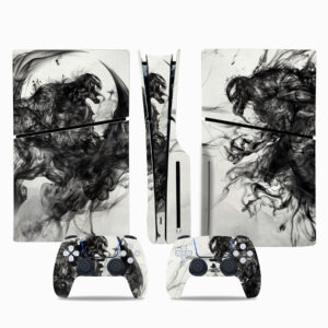 Venom Vs Riot Sketch Skin Sticker For PS5 Slim