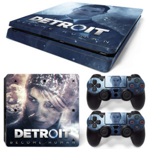 Detroit: Become Human PS4 Slim Skin Sticker Decal Design 1