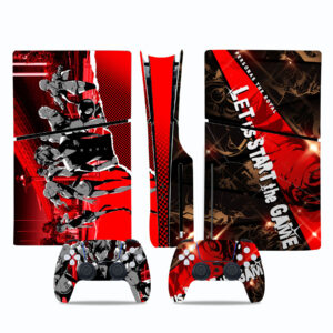 Persona 5 Let Us Start The Game Skin Sticker For PS5 Slim