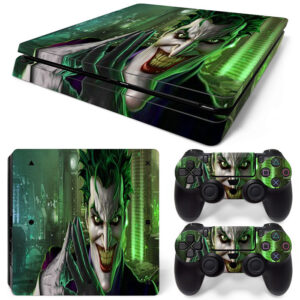 Anger Joker In A Green Light Art PS4 Slim Skin Sticker Decal