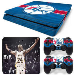 Kobe Bryant 76ers Symbol PS4 Slim Skin Sticker Cover