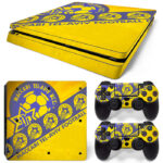 Maccabi Tel Aviv F.C. Symbol PS4 Slim Skin Sticker Cover