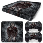 Joker Handcuffed In Rain PS4 Slim Skin Sticker Cover