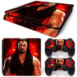 Roman Reigns PS4 Slim Skin Sticker Decal Design 1