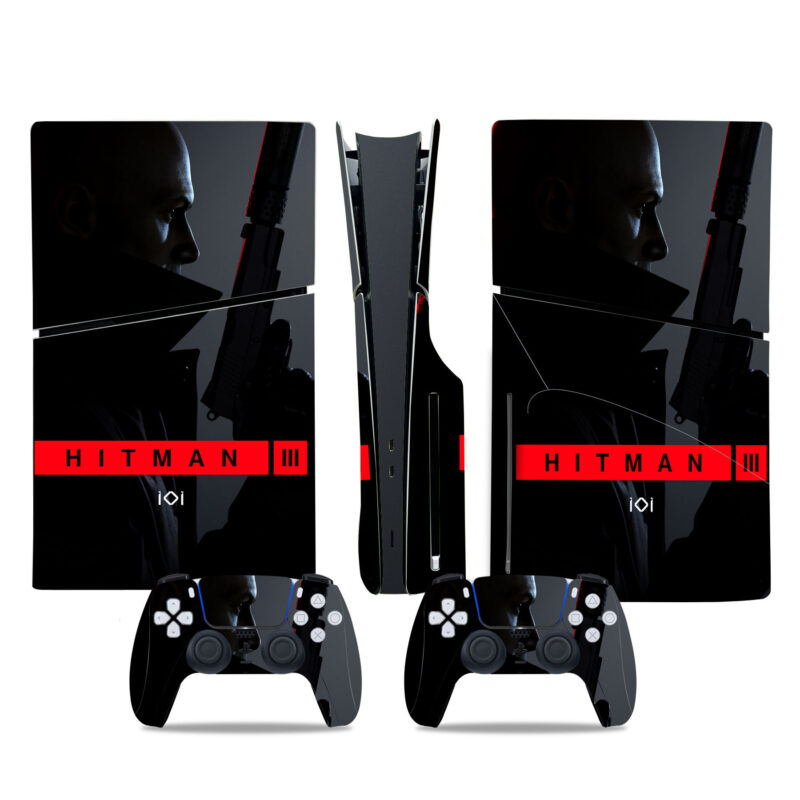 Hitman 3 Skin Sticker For PS5 Slim