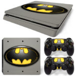 Batman Symbol PS4 Slim Skin Sticker Decal Design 1