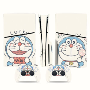 Doraemon PS5 Slim Skin Sticker Decal