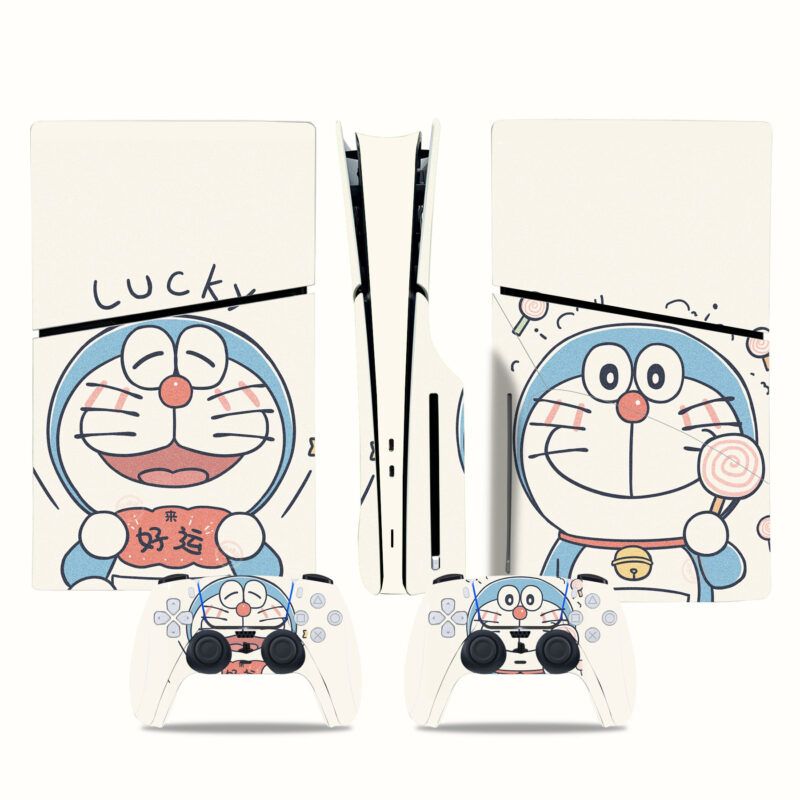 Doraemon PS5 Slim Skin Sticker Decal