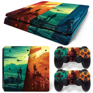 Star Wars Vector Art PS4 Slim Skin Sticker Decal