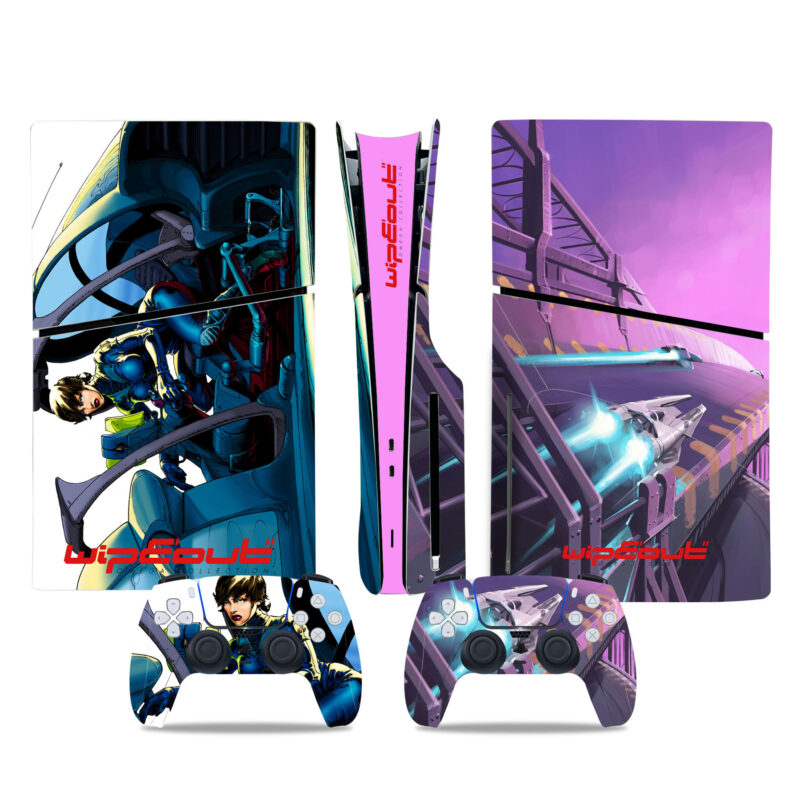 Wipeout Omega Collection Skin Sticker For PS5 Slim