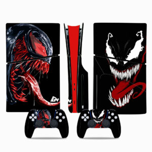 Venom PS5 Slim Skin Sticker Decal Design 1