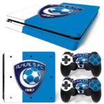 Al Hilal Soccer Symbol PS4 Slim Skin Sticker Cover