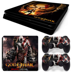 God Of War Blood & Metal PS4 Slim Skin Sticker Cover