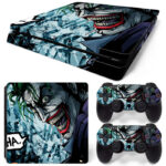 Smiling Face Joker PS4 Slim Skin Sticker Decal