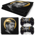 Diego Maradona PS4 Slim Skin Sticker Cover