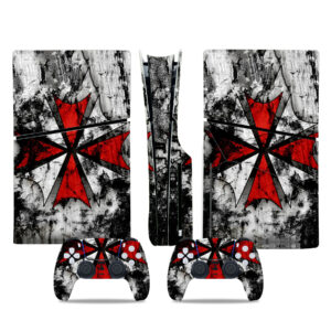 Resident Evil Umbrella Skin Sticker For PS5 Slim