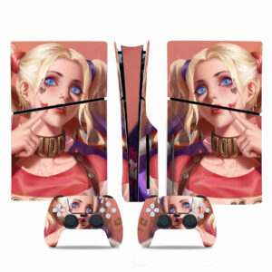 Harley Quinn PS5 Slim Skin Sticker Cover Design 2
