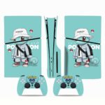 Burberry Pokémon PS5 Slim Skin Sticker Decal