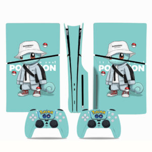 Burberry Pokémon PS5 Slim Skin Sticker Decal