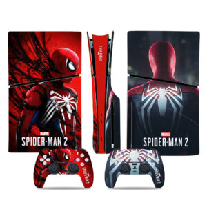 Marvel Spider-Man 2 Skin Sticker For PS5 Slim Design 2