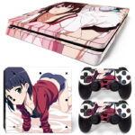 Kirigaya Suguha Art PS4 Slim Skin Sticker Decal