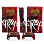 Stray Skin Sticker For PS5 Slim