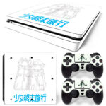 Girls' Last Tour PS4 Slim Skin Sticker Decal