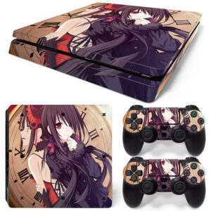 Kurumi Tokisaki Date A Live Art PS4 Slim Skin Sticker Cover