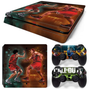 Slam Dunk Call Of Duty And Dragon Ball PS4 Slim Skin Sticker Decal