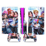 Overwatch 2 x Le Sserafim PS5 Slim Skin Sticker Cover