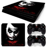 Black And White Joker PS4 Slim Skin Sticker Decal