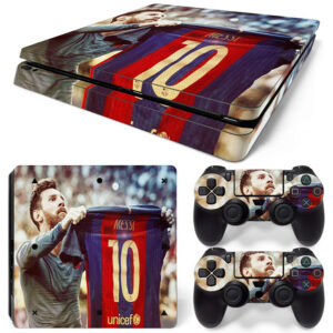 Lionel Messi PS4 Slim Skin Sticker Cover Design 1