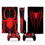 Spider-Man Red Symbol PS5 Slim Skin Sticker Cover