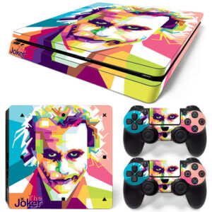 Amazing Joker Pop Art PS4 Slim Skin Sticker Decal