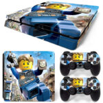 Lego City Undercover PS4 Slim Skin Sticker Decal