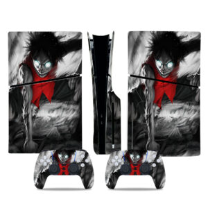 Monkey D. Luffy Second Gear PS5 Slim Skin Sticker Cover