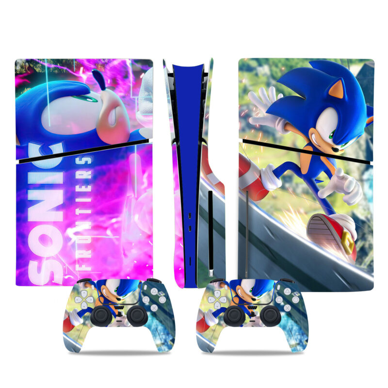 Sonic Frontiers PS5 Slim Skin Sticker Cover