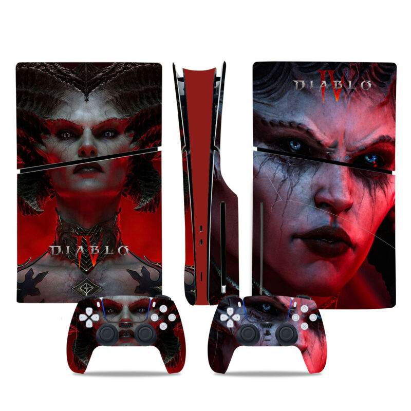 Diablo IV PS5 Slim Skin Sticker Decal