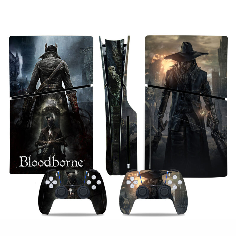 Bloodborne Skin Sticker For PS5 Slim Design 2