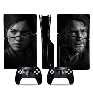 The Last Of Us Part II Skin Sticker for PS5 Slim Design 3
