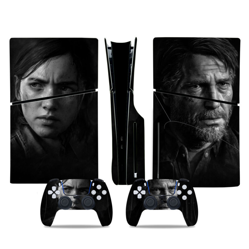 The Last Of Us Part II Skin Sticker for PS5 Slim Design 3