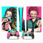 Nezuko Kamado And Tanjiro Kamado PS5 Slim Skin Sticker Cover