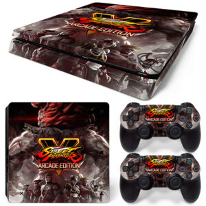 Street Fighter V: Arcade Edition PS4 Slim Skin Sticker Decal