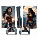 Wonder Woman PS5 Slim Skin Sticker Cover