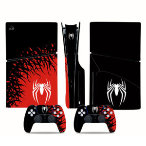 Marvel Spider Man Sign Skin Sticker For PS5 Slim