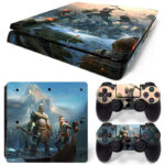 God Of War PS4 Slim Skin Sticker Decal